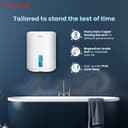 POLYCAB Emerald Plus 5-Star 15 Litre Water Heater (Geyser) | Free Connecting Pipe | 5-Year Tank Warranty| Faster Heating, For High Rise BuildingShock Resistant (White) 3