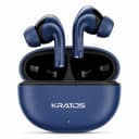 Kratos Pop Ear Buds Wireless with 60H Playtime, Noise Isolation & Clear Calls, Bluetooth Earbuds with Voice Assistant, Ear Buds with Bluetooth V 5.3 & with Type C Fast Charging, IPX4 TWS Earphones 1