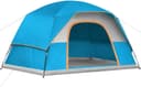 3-8 Person Family Camping Tent – All-Season Waterproof Dome Tent with Rainfly, Ventilation, Easy Setup for Hiking, Picnic & Outdoor Adventures 1