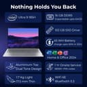 Lenovo ThinkBook 16, Intel Core Ultra 9 185H, 16GB RAM, 512GB SSD, WUXGA IPS 16” (40.64cm), Win 11 Home, Arctic Grey, 1.7Kg, 21SKA0J5IG, Fingerprint, Backlit, 300 Nits, 1Y Warranty, AI Powered Laptop 2
