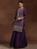 Libas Solid Silk blend Straight Kurta Set for Women | daily wear suit 2