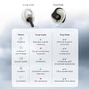 Noise Pure Pods Wireless Open Ear Earbuds with AirWave™ Technology,Up-to 80H Playtime,Quad Mic with ENC,16mm Neodymium Dynamic Driver,Detachable Pure Band,BTv5.3 (Power Black) 4