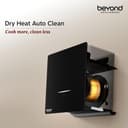 Beyond Appliances Cube Pro Plug N Play Ductless Kitchen Chimney | 1400 CMH | Auto Clean | 5-Stage Charcoal Activated Filter | Touch Control | 3-way Suction | 48dB Low Noise | Black | PAN INDIA SERVICE 5