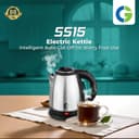 CG - EKSS15 SS 1.5 Ltr Electric Kettle 1350W with Dry Boil Protection, Auto Cut Off, Cool Touch Ergonomic Handle, Double Wall Insulation 2 Yr Replacement Manufacturer Warranty - Black 2