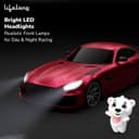 Lifelong Rechargeable Remote Control Car for Kids|2.4GHz, LED Headlights, Upto 120 min Non-Stop Play Time, 125ft Remote Range, Type-C Charging, Anti-Skid Tyres, BIS Certified (LLCRRC01) (Red) 3