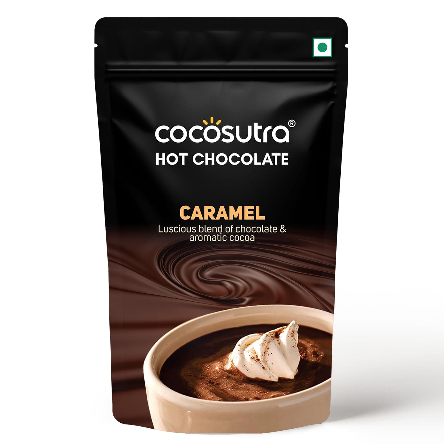 COCOSUTRA Caramel Hot Chocolate Mix, 100 g
