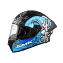SMK Stellar Sports Samurai Full FACE Helmet with PINLOCK Fited (MA265)-S 1