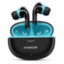 Kratos Pop Ear Buds Wireless with 60H Playtime, Noise Isolation & Clear Calls, Bluetooth Earbuds with Voice Assistant, Ear Buds with Bluetooth V 5.3 & with Type C Fast Charging, IPX4 TWS Earphones 1