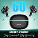 Kratos Pop Ear Buds Wireless with 60H Playtime, Noise Isolation & Clear Calls, Bluetooth Earbuds with Voice Assistant, Ear Buds with Bluetooth V 5.3 & with Type C Fast Charging, IPX4 TWS Earphones 3