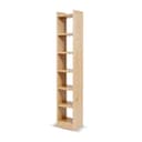 Green Soul Alba 7 Shelves Engineered Wood Book Shelf | Multipurpose Wooden Bookshelf for Home, Bedroom, Living Room, Study Room, Kids Room | Organizer | Storage | 3 Year Warranty (Oak) 4