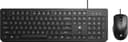 HP KM190 Wired Mouse and Keyboard Combo (AB3D3AA) 1