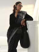 Libas Printed Cotton Saree for Women With Unstitched Blouse Piece | Daily & Casual Wear 2