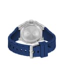 HUGO Grail Skeleton Qtz Multifunction Blue Round Dial Men's Watch |Blue Silicone Material | Strap Watch - 1530375 3