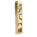 Green Soul Alba 7 Shelves Engineered Wood Book Shelf | Multipurpose Wooden Bookshelf for Home, Bedroom, Living Room, Study Room, Kids Room | Organizer | Storage | 3 Year Warranty (Oak) 5