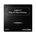 Beyond Appliances Cube Pro Plug N Play Ductless Kitchen Chimney | 1400 CMH | Auto Clean | 5-Stage Charcoal Activated Filter | Touch Control | 3-way Suction | 48dB Low Noise | Black | PAN INDIA SERVICE 1