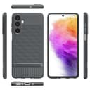 Amazon Basics Shockproof Case for Samsung Galaxy A17 5G / F17 5G / M17 5G | Full Camera Protection | TPU Flexible Back Cover for Samsung Galaxy A17 5G / F17 5G / M17 5G (Graphite Grey) 3