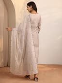 Libas Embroidered Silk Blend Straight Kurta Set for Women | ethnic wear | bridal suit | wedding dress | occasion wear 3