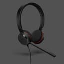 Jabra Evolve 20 MS Stereo USB-C/A Wired Headset with Noise-Cancelling Microphone | MS Teams Certified | Professional On-Ear Business Headphones for PC & Laptop | Plug & Play | Office & Call Center 3