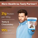 MYFITNESS Peanut Butter Chocolate Spread Crispy 510g | 26g Protein & 8g Fiber | Tasty & Healthy Nut Butter Spread for Breakfast & Snacks | Cholesterol Free | Zero Trans Fat | 100% Pure Roasted Nuts 3