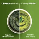 Preethi Eco Fresh Mixer grinder | 750 Watt Mixie | Made fresh, stays fresh | Food Sense Technology|grinding+ Storage jar |MG-291 (Yellow) 4