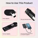 Portronics Snapcase 4 60W Multifunctional Fast Charging Data Cable Transparent Kit, Conversion Set USB A & Type C to Male Micro/Type C/Lightning, Data Transfer, Sim Storage, Sim Eject Pin,Pocket Size 3