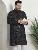 SOJANYA(Since 1958 Cotton Regular Fit Plus Size Ethnic Long Kurta for Navratri & Indian Festivals 2
