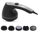 HealthSense Full Body Massager Machine for Pain Relief, Electric Handheld Back Massage Machine with Powerful Copper Motor, Sturdy Grip Handle, 4 Massager Heads, Adjustable Speed Regulator & 1 Year Warranty - Toner-Pro HM 210 1