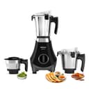 Havells Grace BLDC+ Mixer Grinder 800W|3 Jars|50% less perceptible Noise|45% Higher Grinding Power|Wider Mouth Jars with Clip Locking|Leak Resistant Jars|Lifetime Manufacturer Warranty on Motor(Black) 1