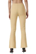 POPWINGS Solid Full-Length Polyester Regular-Fit Trouser Pants for Women for Casual and Semi Formal Wear 4