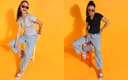 POPWINGS Casual Solid V-Neck Short Sleeves Summer Wear Tops Combo for Women 5