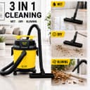 INALSA Wet and Dry Vacuum Cleaner for Home,10 LTR Capacity,1200 W, 17 kPa Suction, Blower Function, Wet Vacuum Cleaner for Sofa, House Cleaning Machine,Vaccine Cleaner for Home (Micro WD10) 3