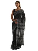 Libas Printed Cotton Saree for Women With Unstitched Blouse Piece | Daily & Casual Wear 1