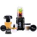 Wonderchef Nutri Blend Smart CKM Automatic Mixer Grinder with Dual Pulse Function|22000 RPM|100% Full Copper Motor|4 Unbreakable Jars|500 W|2 Years Warranty|Recipe book by Chef Sanjeev Kapoor| Black 1