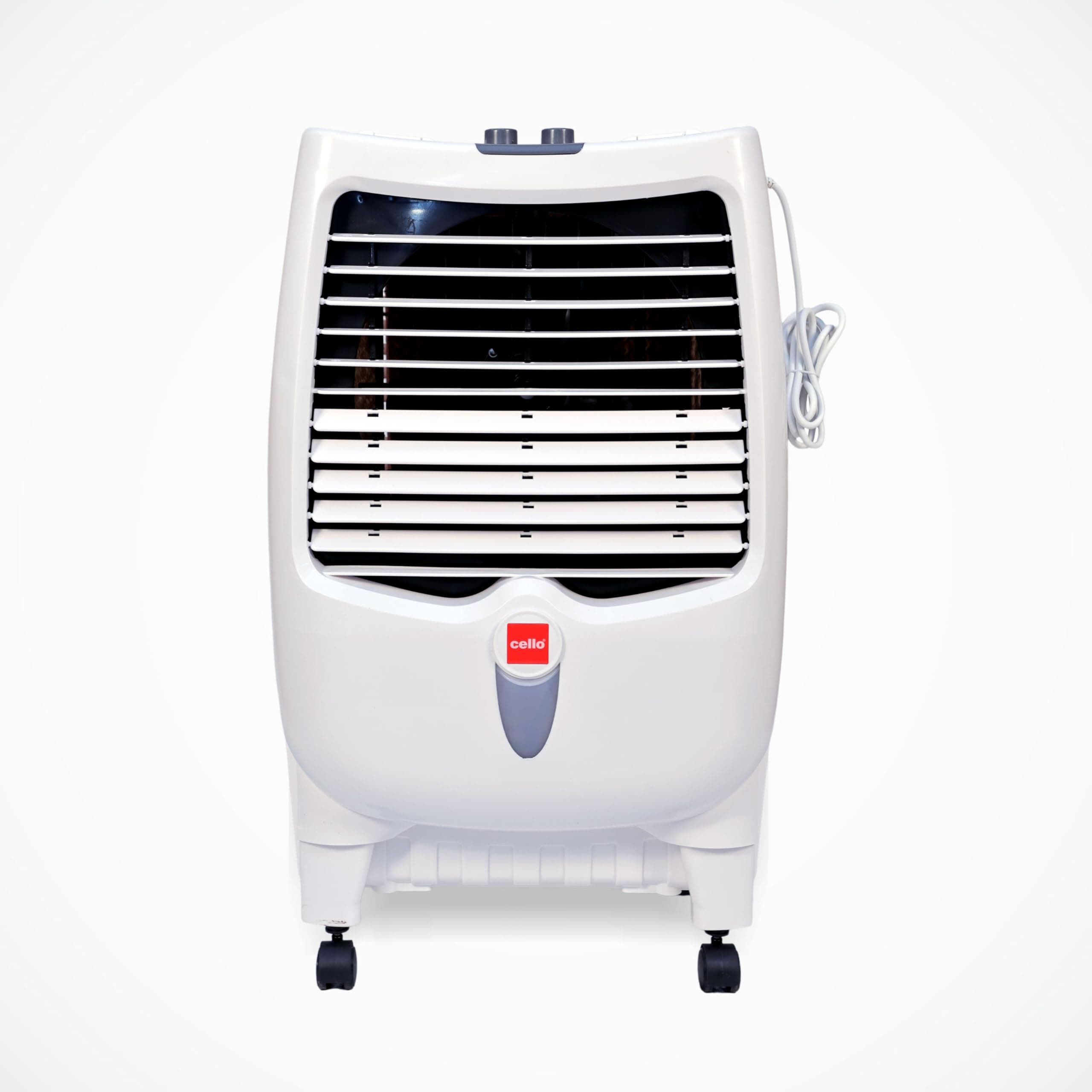 CELLO Gem 35 Litres Heavy Duty Vertical Commercial Air Cooler | High-Density Honeycomb Cooling Pads, Auto-Fill Water Technology, Powerful Air Flow | Long Life Air Cooler For Office & Personal Use