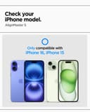 Spigen AlignMaster S Tempered Glass for iPhone 16/15 2