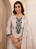 Libas Embroidered Silk Blend Straight Kurta Set for Women | ethnic wear | bridal suit | wedding dress | occasion wear 5