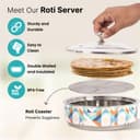 The Better Home Stainless Steel Insulated Casserole For Roti (1.5L) | Hot Boxes For Kitchen | Serving Bowl Set | Kitchen Gift Items | Roti/Chapati Storage Box | House Warming Gifts 3