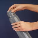 Nayasa Pristine 700ml Water Bottle | BPA-Free Plastic with Insulated Stainless Steel Inner | Leak-Proof Twist Cap | For Office, School, Gym, Travel, and Outdoor Use | Grey 4