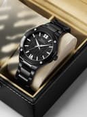 French Connection Roman Imperial | Analog Display | Black Dial | Black Stainless Steel Strap | Watch for Men - FCU15BBM 5