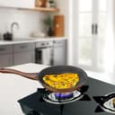 Preethi Artistic Collection Die Cast Non Stick Fry Pan, 24 cm,with Glass Lid, 5 Star Non Stick Effect, Cook & Serve, Earthy Brown 5