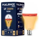 Halonix 10W Up Down Glow Yellow & White 3 Modes led Bulb | Switch On-Switch Off to Change led Bulb Color | Decorative led Bulb | b22d | Pack 2 2