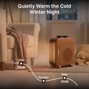 The Better Home Fumato 2000 W Room Heater (Fan-Blower) | Portable Heater for Bedroom & Home | Dual Placement Vertical/Horizontal | Thermal Cut-Out + Fuse Safety | Brown | 1-Year Warranty 4