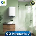 CG-Magnamix 25 Ltr Storage Water Heater (Geyser) | 5 Star Rated | High Rise Compatible | Glasslined Tank | Copper Element | Rust Proof Body | 100% Copper Element | 2 Yrs Product & 5 Yrs Tank Warranty 2