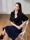 FOREVER 21 Women Solid Regular Fit Crop Top 2