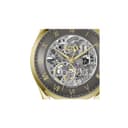 BOSS Principle Skeleton Mech-Automatic Dark Grey Round Dial Men's Watch|Brown Calfskin Material|Brown Color Band - 1514235 4