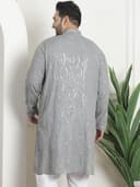 SOJANYA(Since 1958 Cotton Regular Fit Plus Size Ethnic Long Kurta for Navratri & Indian Festivals 4