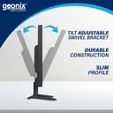 GEONIX 19.5 Inch TFT LED Monitor, HD+ 1600 x 900 Resolution, HDMI & VGA Ports, 21W Max Power Consumption, Computer Monitor for PC, 3-Year Warranty, Black 4