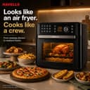 Havells Avanza Multi Function Air Fryer Oven 15L|1700W|Digital Touch Control|14 Pre-Sets|Aerocrisp Technology|Includes Skewer Set,Rotisserie Fork,Mesh,Baking Tray|2Yr Door Step Warranty by Havells 2