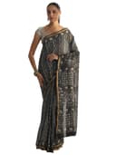 Libas Printed Cotton Saree for Women With Unstitched Blouse Piece | Daily & Casual Wear 1