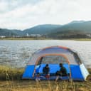 3-8 Person Family Camping Tent – All-Season Waterproof Dome Tent with Rainfly, Ventilation, Easy Setup for Hiking, Picnic & Outdoor Adventures 4